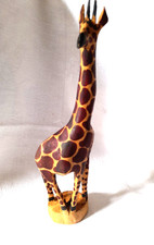 Giraffe - Holzfigur - Afrika - Vintage