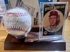 Sparky Anderson Original MLB Autographed Baseball Signed Ball, Holder and Card!