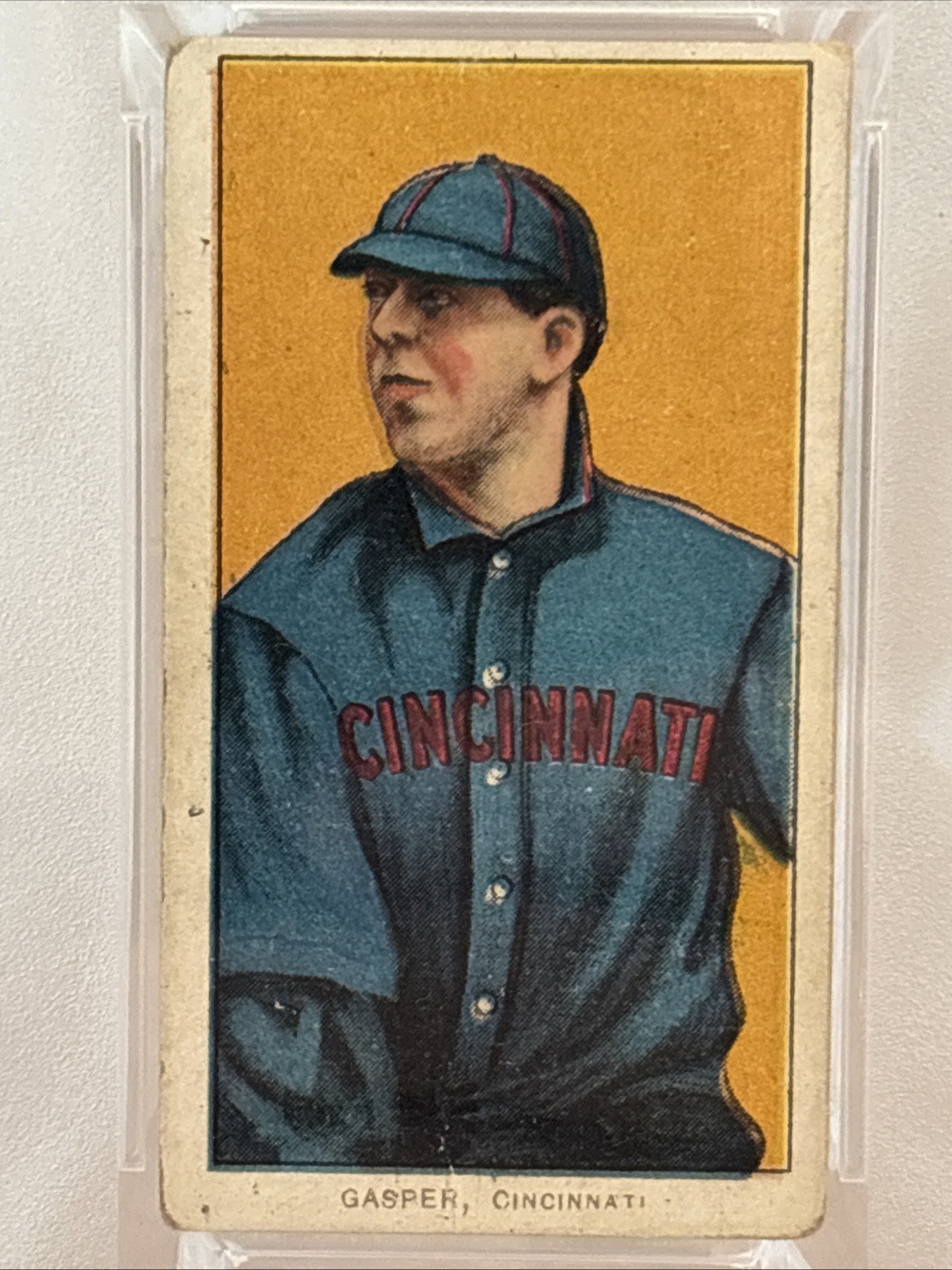 T206 Harry Gasper PSA 3 Piedmont 350 Vintage Tobacco Card - Cincinnati! view 2