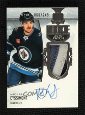 2022-23 Upper Deck the Cup Michael Eyssimont #129 060/249 Rookie Patch Auto RPA