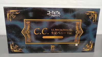 1 4 Scale Model C.C. Bare Leg Bunny Ver. Freeing Megahouse KuC15