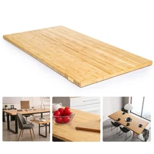 48"x25" Butcher Block Countertop, DIY Bamboo Countertop, 1.2'' Thick Waterpro...