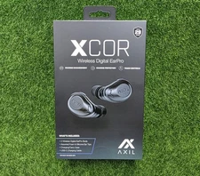 AXIL XCOR Wireless Digital EarPro Tactical Earbuds w/ Touch Controls, Black