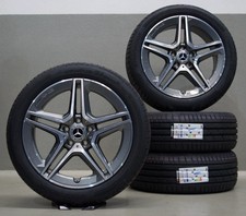 Original Mercedes-Benz A-Klasse W177 CLA C118 18 Zoll Sommerreifen Felgen DOT24#