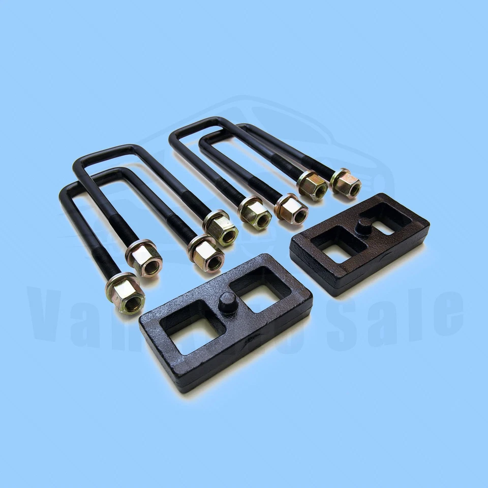 Susp. Kit de bloque de resorte de hoja trasero 1" ReadyLift para GMC Sierra 3500 HD 2007-2010 Foto 2 de 2