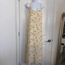 Bobeau Boho Cottage Core  Flowy Floral Dress Size M