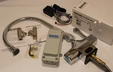 Hydrotek H-4000C-SD-LR Hardwired Gooseneck Faucet (Scrub Sink Version) - Chrome