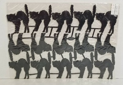 D. Blumchen Halloween Black Cats Die Cut Embellishments Scrapbooking