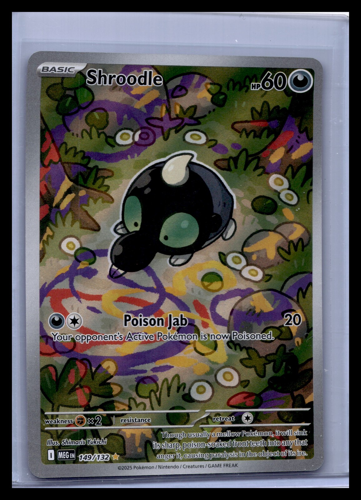 Shroodle - Illustration Rare ME01: Mega Evolution 149/132 NM