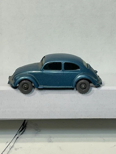 Vintage All Original Matchbox Lesney No 25 Volkswagen Beetle Bug Diecast Toy Car