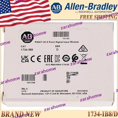 AB 1734-IB8/D Digital Input Module POINT I/O 8 Point AB 1734IB8