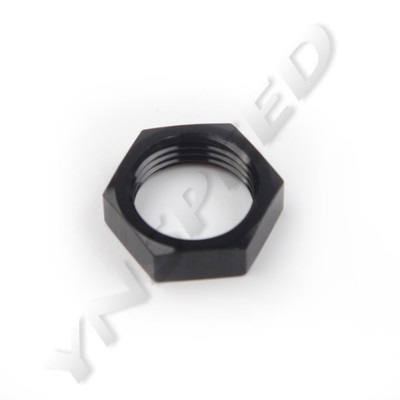 US STOCK AN10 10AN AN-10 Bulkhead Nut Adapter Aluminium Fuel Oil Fitting Black