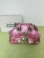 Vivienne Westwoo Orb Chain Shoulder Bag Pink outlet New Japan
