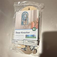 DIY-U Kids' Workshops by Lowe's Door Knocker Kit Kids Craft Project