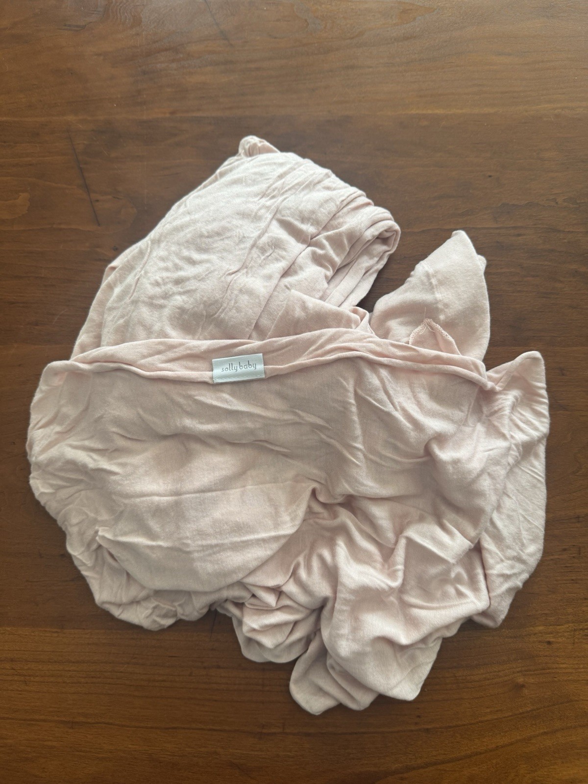Solly Baby Lightweight Baby Wrap Carrier Light Pink Soft Com