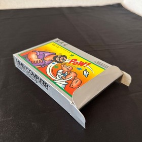 Popeye silver box ROM pattern version Famicom with box explanation FC