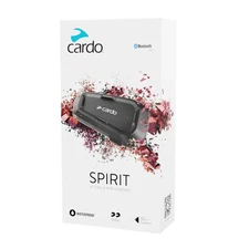 Cardo Spirit Bluetooth Headset – Motorcycle Helmet Intercom & Communication Syst
