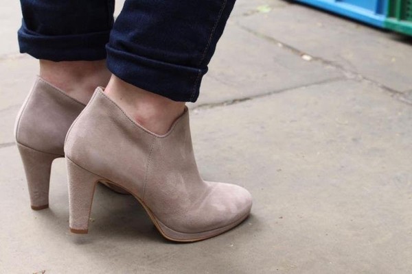 Women Paul Green Boots Beige 39-40