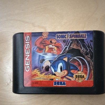SEGA Sonic Spinball (Sega Genesis) Cartridge Only. Tested - Working.