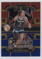 2024 Panini Select WNBA Concourse Red & Blue Prizm /399 Chennedy Carter #29 0vl5