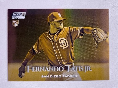 2019 Topps Stadium Club - Chrome Fernando Tatís Jr. #SCC-80 Gold 