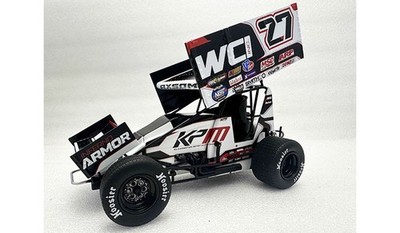 2025 EMERSON AXSOM WCI KPM ARMOR HOOSIER 1:18 WINGED SPRINT CAR ACME A1825011