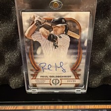 Topps 2026 Tribute Paul Goldschmidt Auto Yankees   /25 Tribute Autograph