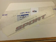 2006-2011 Ford Ranger RH or LH Red Sport Bedside DECAL new OEM 6L5Z-16720-GA