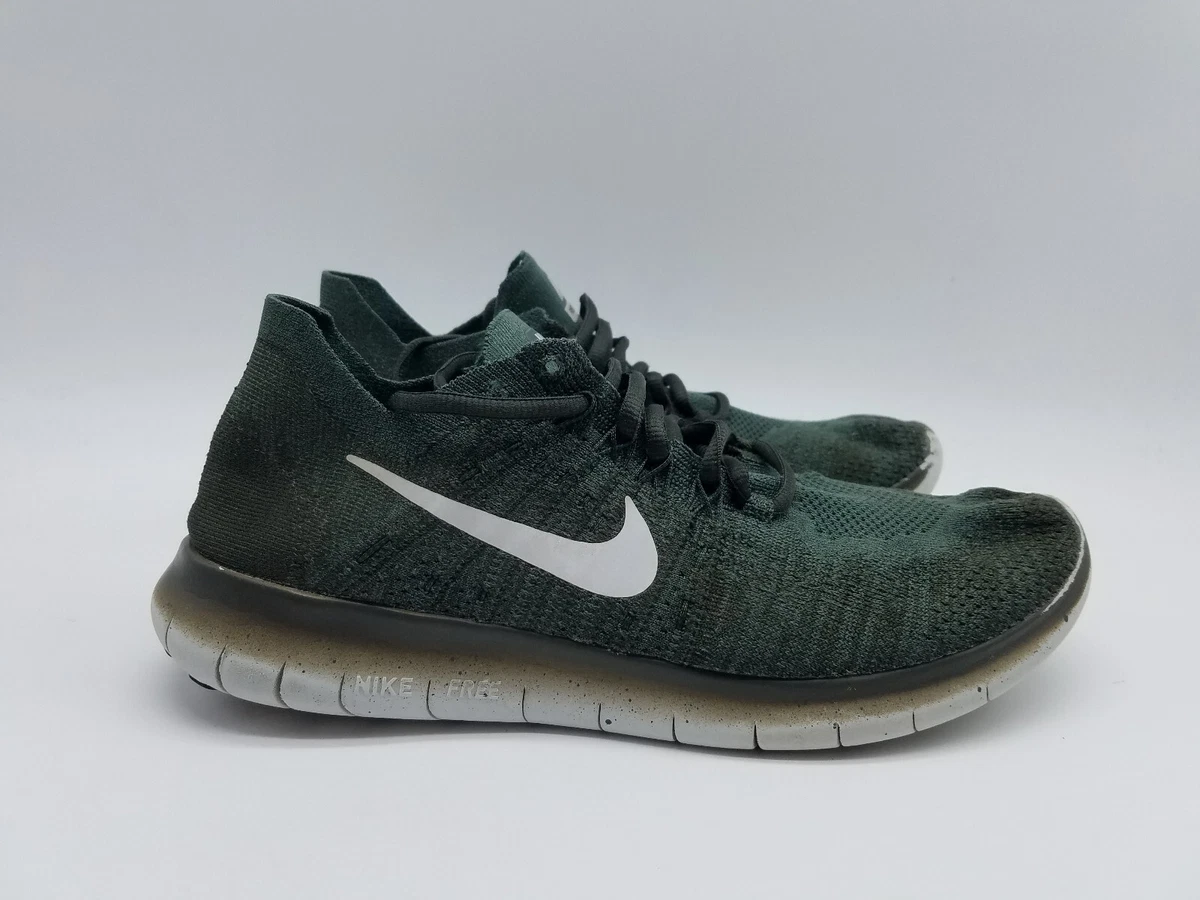 Nike free rn 2025 flyknit vintage green