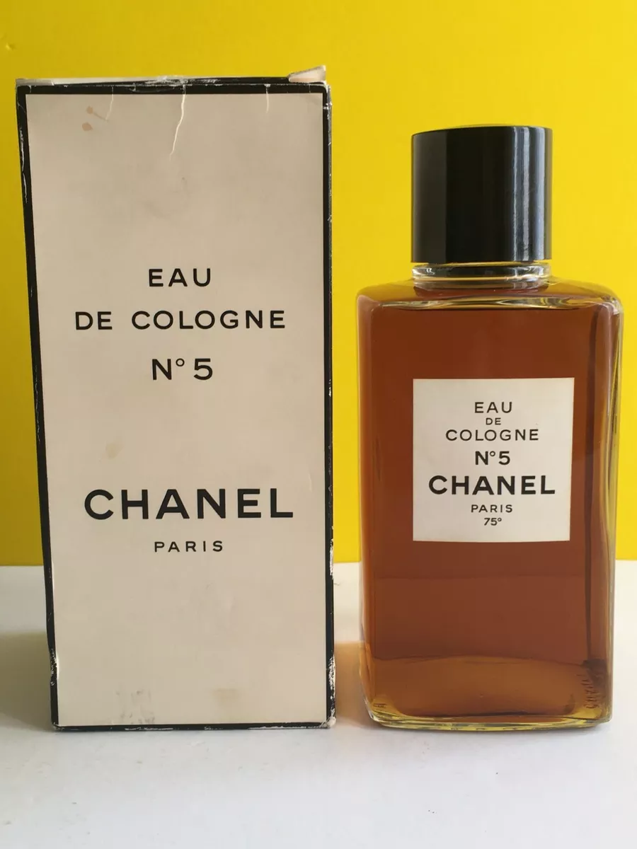 Rare 7" VINTAGE CHANEL NO.5 COLOGNE HUGE 500ml (16.91 oz) NEW