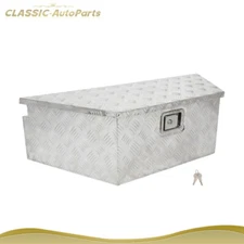 39"X16.5"X12" Aluminum Trailer Tongue Tool Box Pickup Truck Bed Storage Tool box