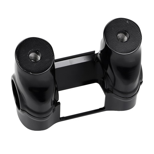 2" Handlebar Riser 1 1/4" Bar Clamp for Harley Sportster 883 1200 Softail Dyna - Picture 15 of 16