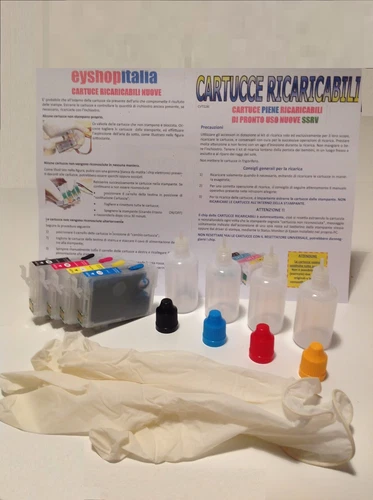 CARTUCCE RICARICABILI CON EPSON PER EPSON STAMPANTE WorkForce WF7515