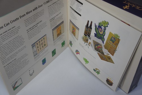 PC Big Box Broderbund Deluxe PrintShop Essentials ClickArt Celebrations Holidays - Picture 5 of 11