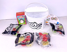 2023 McDONALD'S Halloween Bucket HAPPY MEAL TOY White Mummy Face Pail Loaded