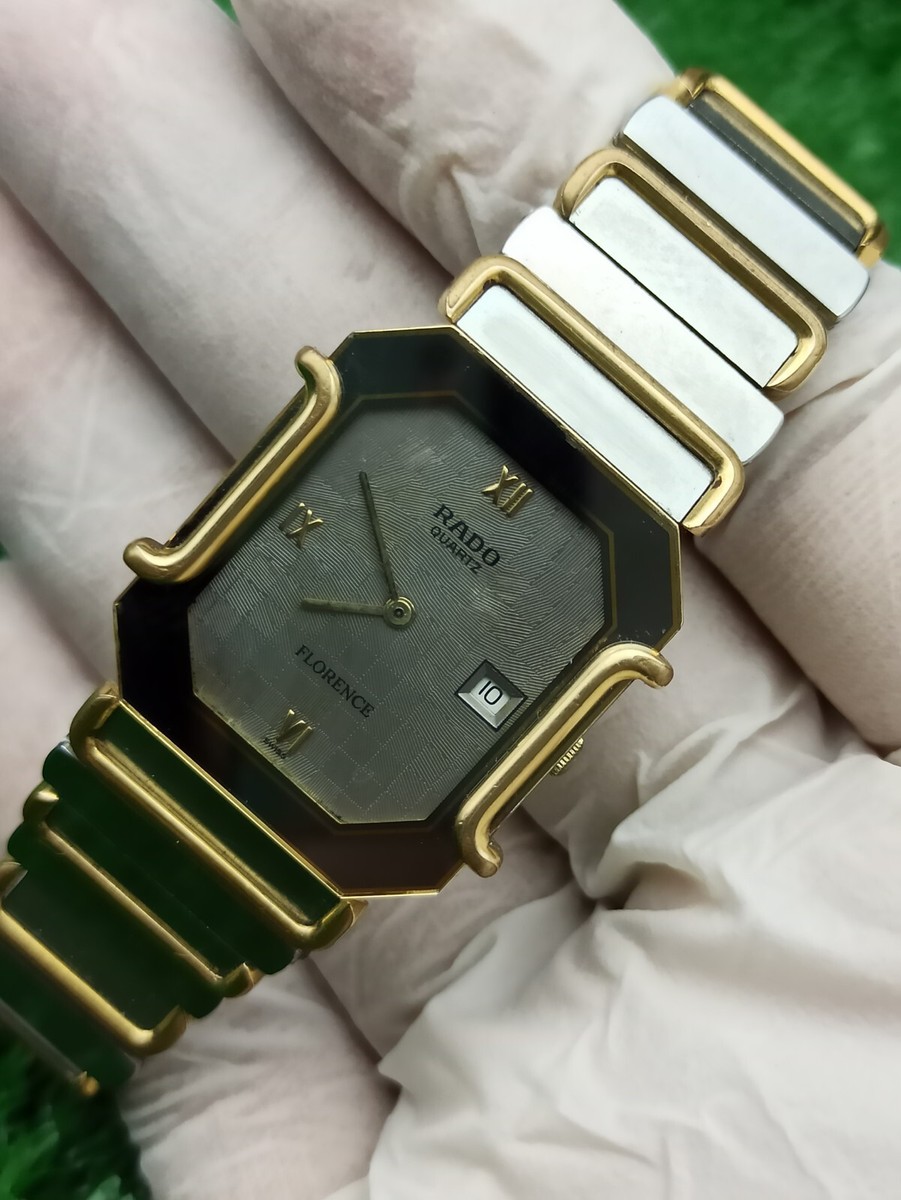 Iconic Model Rado Florence Classic Watch & Half-Gold Swiss Iconic Model Rado Florence Classic Watch & Half-Gold Swiss