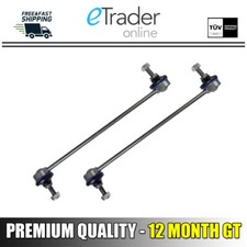 FORD FIESTA MK7 FRONT ANTI ROLL BAR DROP LINKS X2 STABILISER LINK 2008-2017