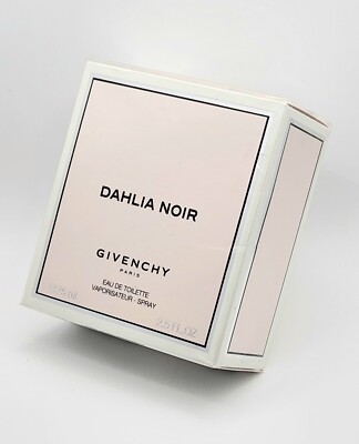 Dahlia Noir by Givenchy 2.5oz / 75ml EDT Eau de Toilette Spray, NEW & SEALED BOX