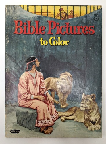 Christian Bible Vintage Lot of 12 Picture Books Religion Sunday School Jesus - Picture 2 of 13