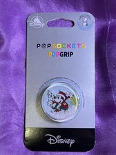 Disney Parks Mickey Mouse Holiday PopGrip by PopSockets Snow Globe NIP