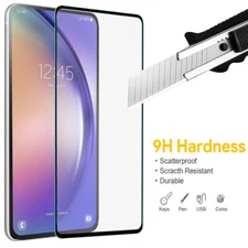 For Samsung Galaxy A52 A54 5G Full Cover Tempered Glass Screen Protector Saver