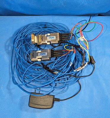 KARL STORZ DDL-R001 / DDL-T001 Optical DVI Extension Module Set with Wires