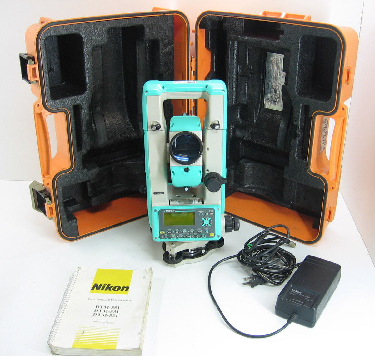NIKON DTM-521 TOTAL STATION FOR SURVEYING, ONE MONTH NIKON DTM-521 TOTAL STATION FOR SURVEYING, ONE MONTH