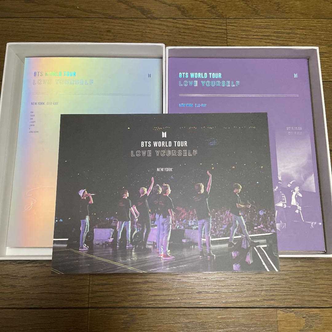 BTS World Tour Love Yourself LYS New york Blu Ray DVD Region Free 