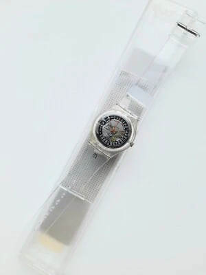 Swatch: "Swatch.com" Jelly (GK422) Vista Ins Movimiento / Datumsring Neu /Rareza - Imagen 1 de 3