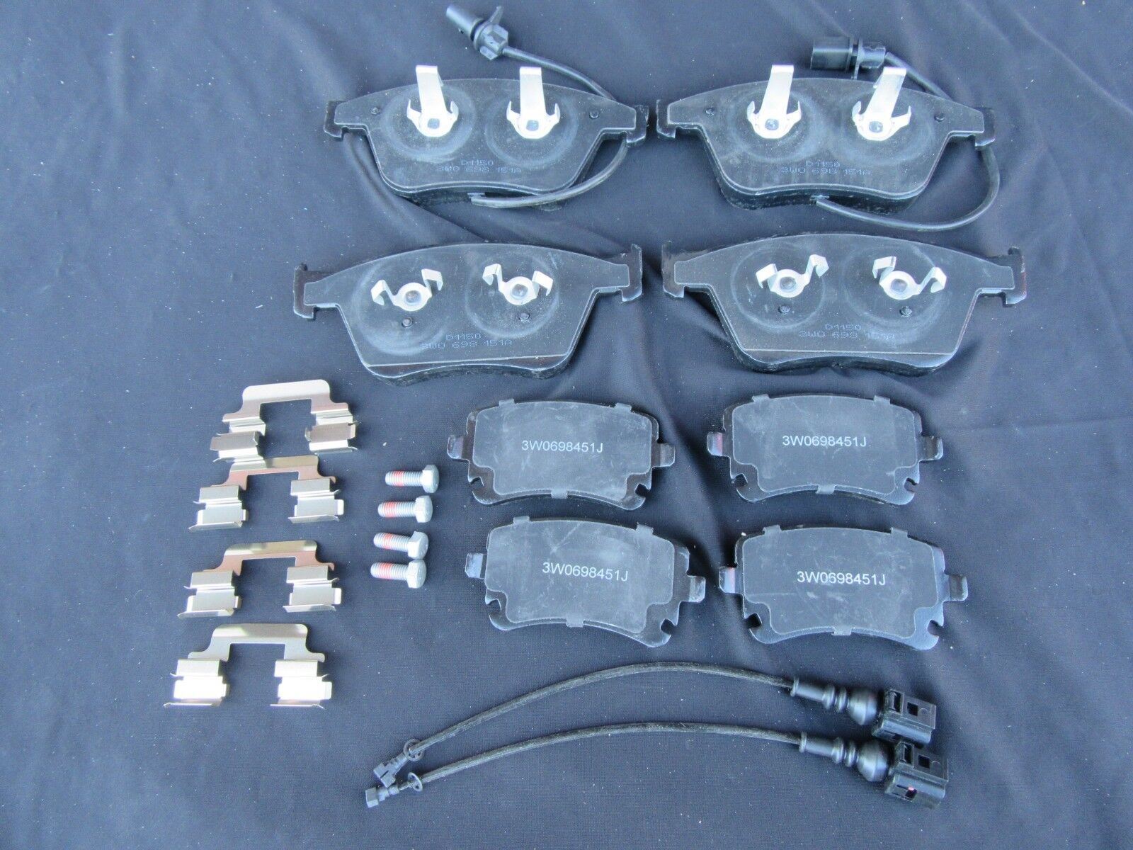 Bentley Continental GT GTC Flying Spur Front Rear brake pads OE FORMULATED