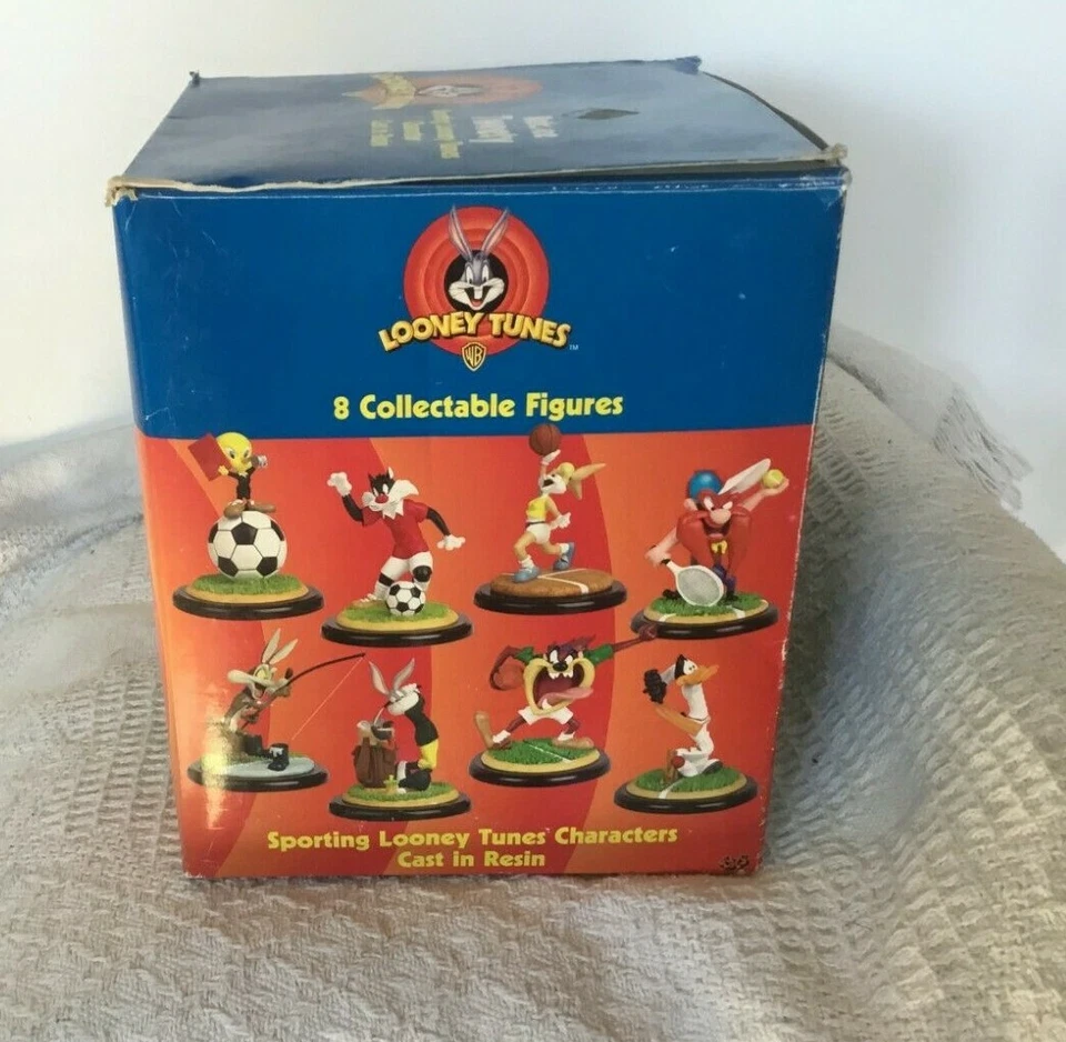 LOONEY TUNES SPORTING TWEETY FIGURINE EN RESINE EN BOITE D'ORIGINE ULTRA RARE !  - Photo 2/4