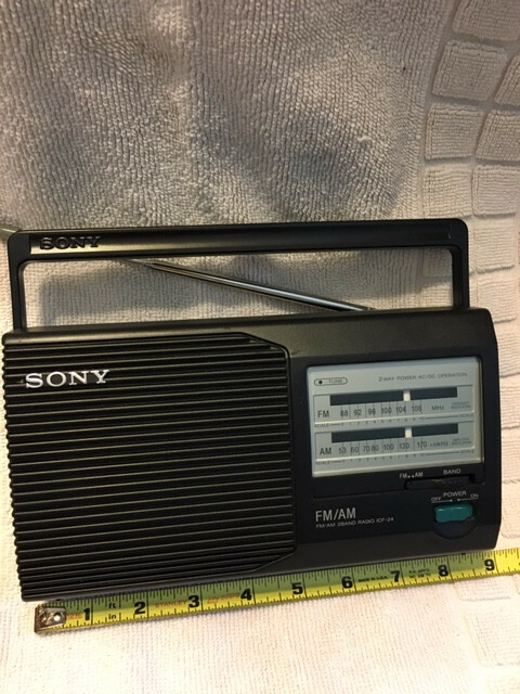 Sony ICF-P36 AM/FM Radio - Black for sale online | eBay