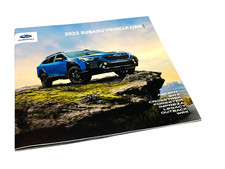 2022 Subaru Ascent BRZ Crosstrek Forester Impreza Legacy Outback WRX Brochure