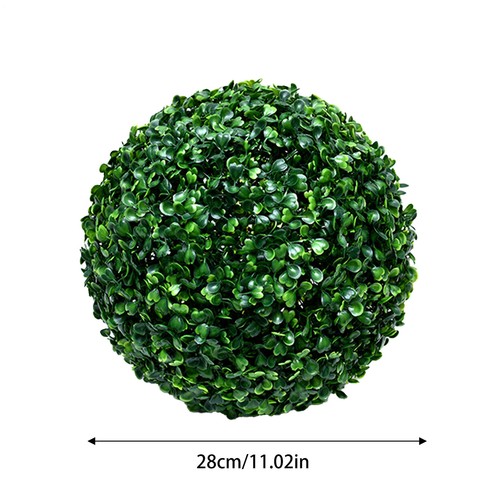 Künstliche Pflanze, Buchsbaum, Topiary-Kugel, Kunstpflanzen, dekorative Grasbä - Bild 5 von 16